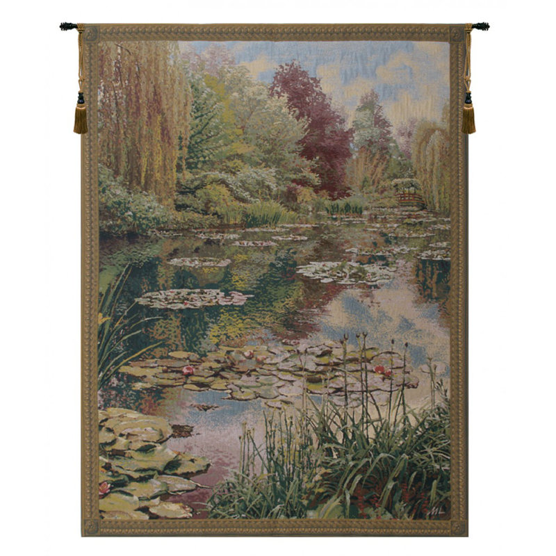 Loom Woven Cotton Blend Wall Hanging, 80" H x 68" W x 0.15" D