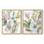 Impression encadrée florale Fresco I-Premium - prête à être accrochée - aucun clou requis - aucun clou requis-34327655-34327672