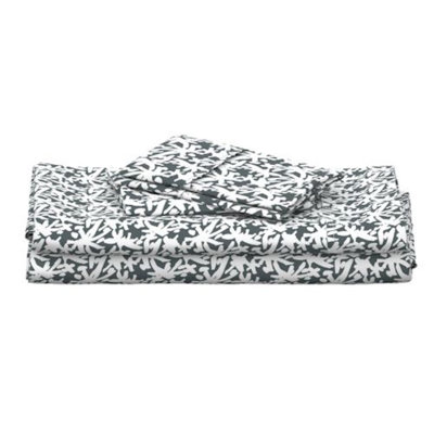Juju Sateen Floral Sheet Set