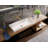 Whitehaus 32" Rectangular Semi-Recessed Basin With Center Drain Location