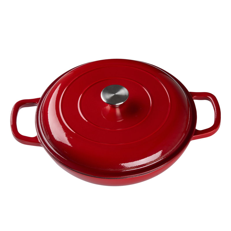 Breeins 3.2L Cast Iron Stock Pot