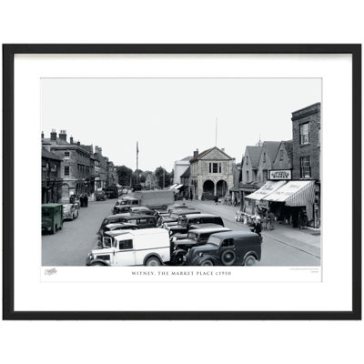 Witney, The Market Place C1950 by Francis Frith - Single Picture Frame Print