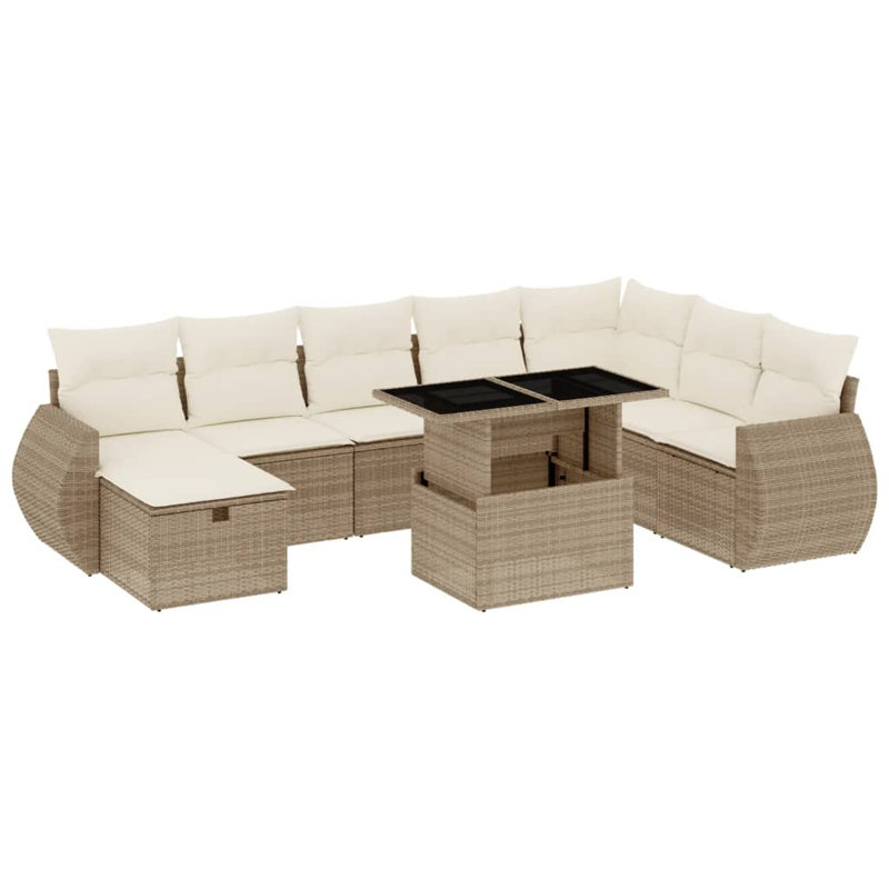 Ensemble de canapé de jardin Vidaxl