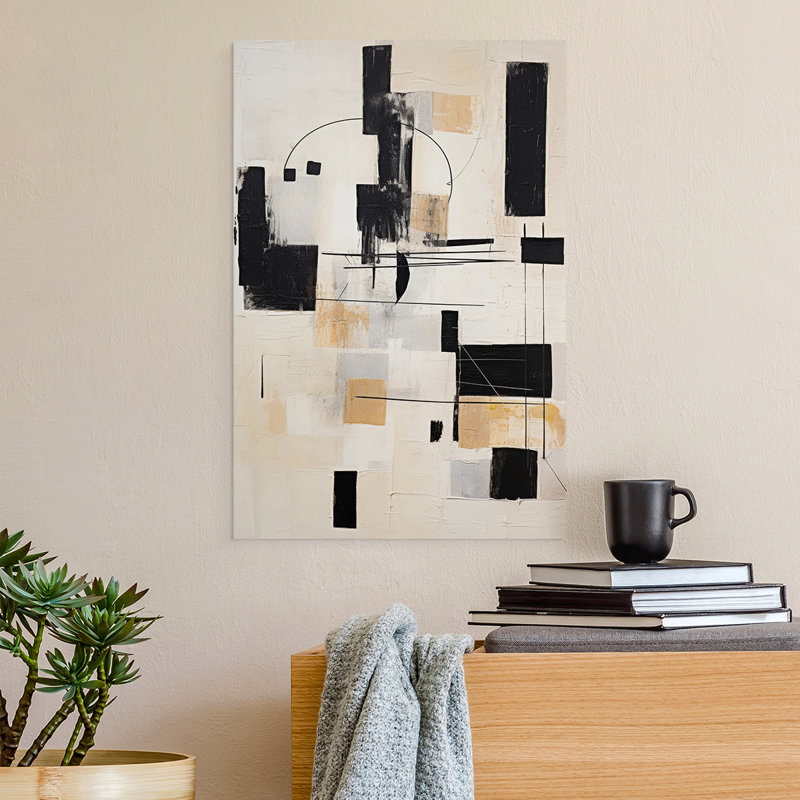 ABSTRACT Series CCCC - Impression sur toile seulement - NON-CADRE, H 60 po x l 40 po
