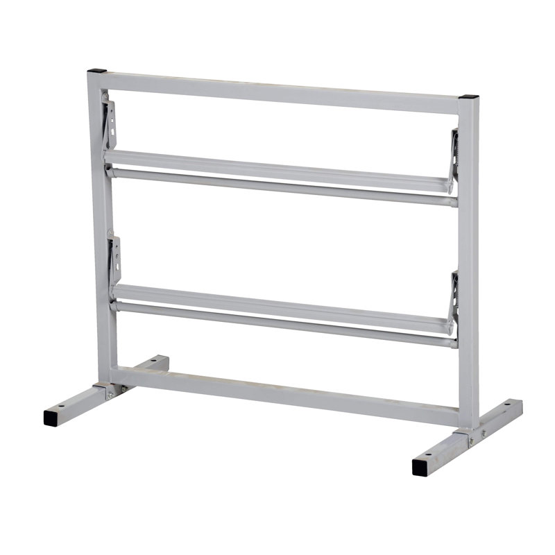 PAPER DISPENSER STAND-2 TIER 48 IN WIDE, 27.375" H x 53" W x 18.25" D