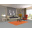 Tapis orange fait à la main Gabbeh 5 x 7