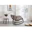 Chaise berçante d'extérieur en rotin (excluant la table)-1547495315