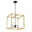 Lustre carré à 4 lumières Tankersley-1756589643