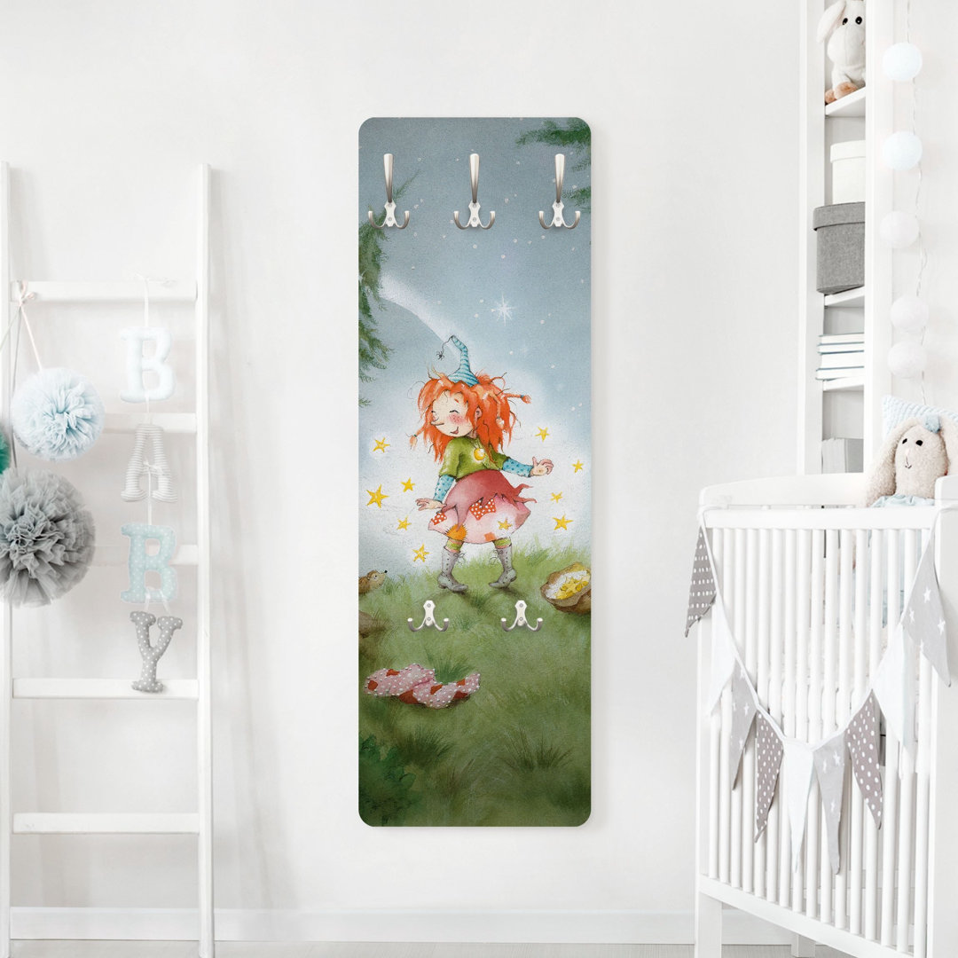 Frida Lets the Stars Go Free Wall Mounted Coat Rack