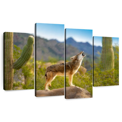 Brampt Howling Desert Coyote