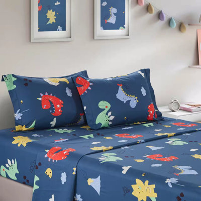 Markutus 100% Cotton Twill Animal Print Sheet Set