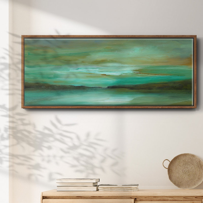 Hidden Cove- Framed Canvas