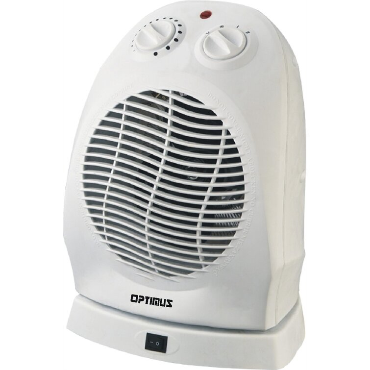 Optimus Chauffe-ventilateur électrique portatif 1 500 watts avec thermostat  et Commentaires - Wayfair Canada