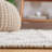 Natura Flat Weave Wool Geometric Rug-1566568421