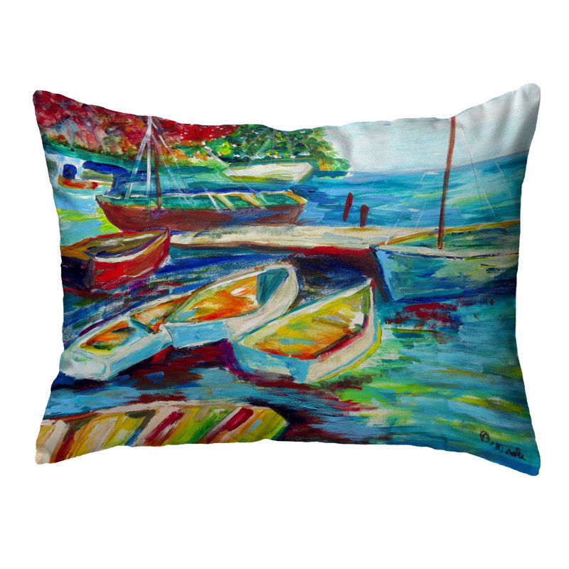  Housse et insert de coussin rectangulaire d'extérieur Betsy Marina II
