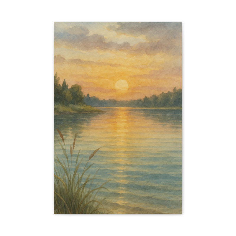 Aaroon Single Picture Frame Print on Canvas, 60.96 cm H x 40.64 cm W
