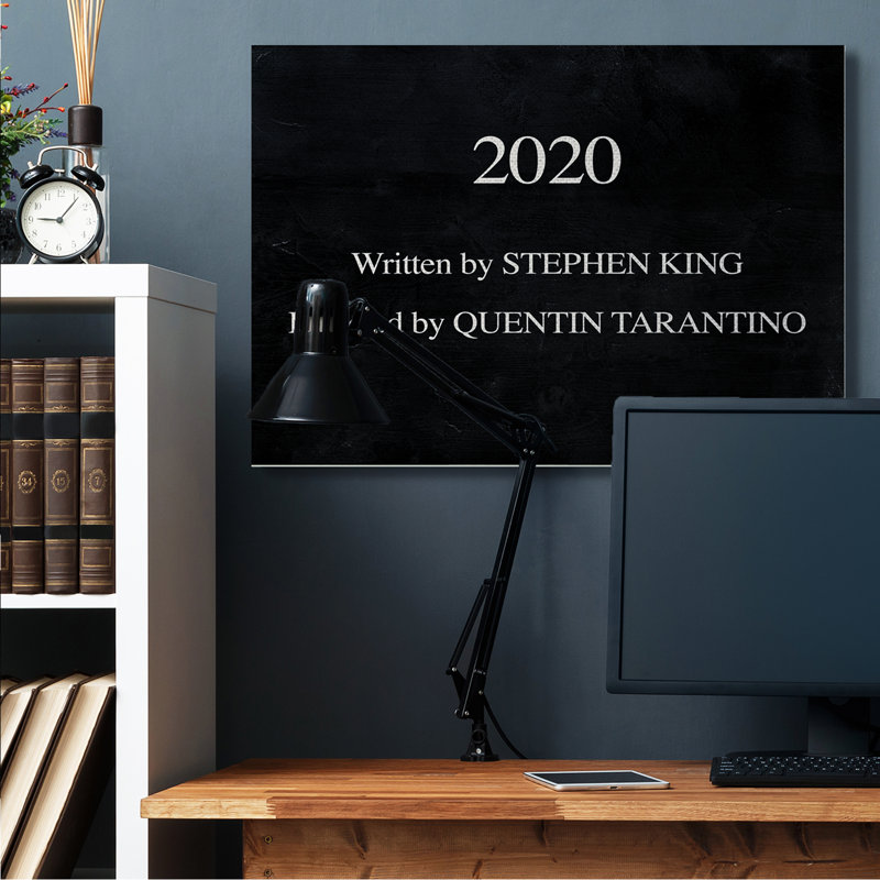 «2020 By King And Taratino», H 36 po x l 48 po, Toile tendue