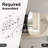 38"w X 24" H Wall Mounted Bathroom Medicine Cabinet With Horizontal Oval Mirror & 2 Doors Storage, White-1487808552