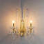 Applique murale en cristal 2 lumières-835384285
