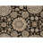 High-Quality Hand-Knotted Black Area Rug