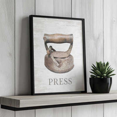 Heirloom Laundry - Press par lettrage et doublure