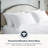 Delara GOTS Certified 100% Organic Cotton Percale Duvet Cover Set - 400 Thread Count, Smooth & Breathable-101810829-103975757