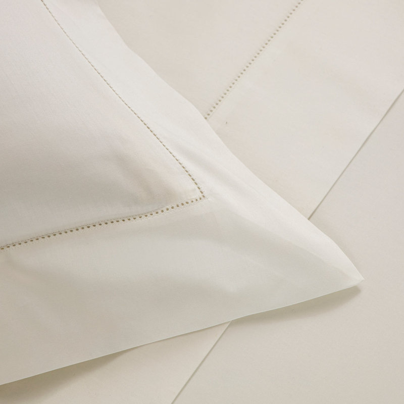 Single Ajour Duvet Cover, King Duvet Cover, Milk