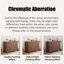 Armoire d'appoint en bois manufacturé brun massif