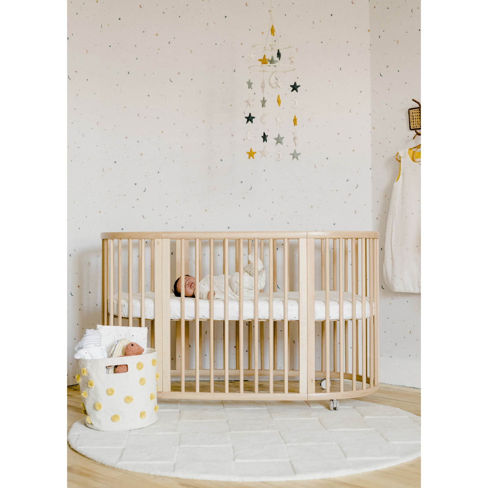 Stokke Sleepisleepi Fitted Sheet Bed Pehr V3