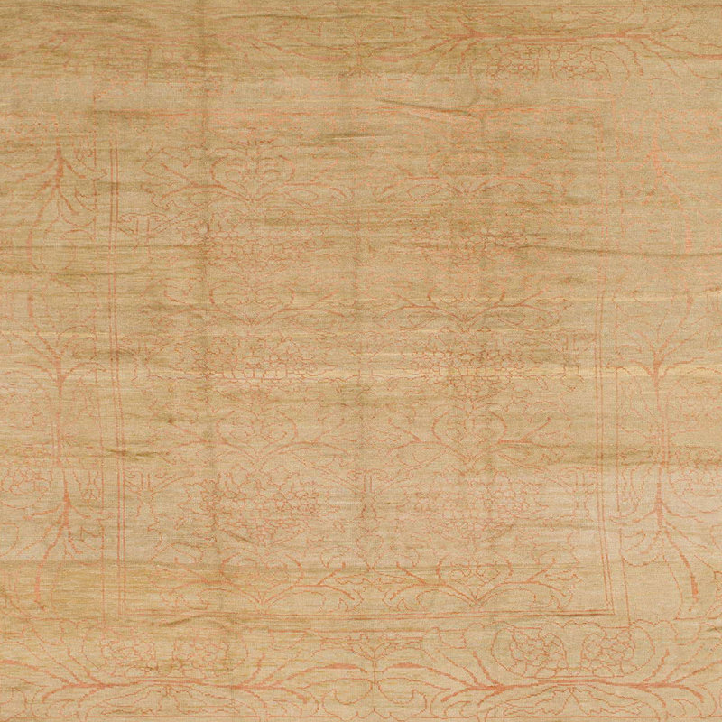 Abstract Indoor Rug, Square 6'