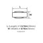 Poignée barre 1 1/16 po Westerly-12017949