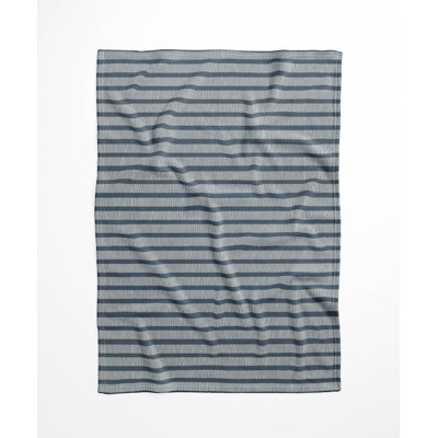 Comb Row Velveteen Fleece Blanket