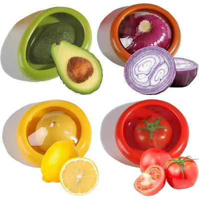 Ensemble de 4 contenants réutilisables pour conserver les aliments