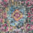 Area Rugs Washable Non-Slip, Vintage Carpet for Living Room Bedroom Dining Room, MACHINE MADE POLYESTER AREA RUGS  - Black/Pink/Blue Color, Plain Solid Design-195852697