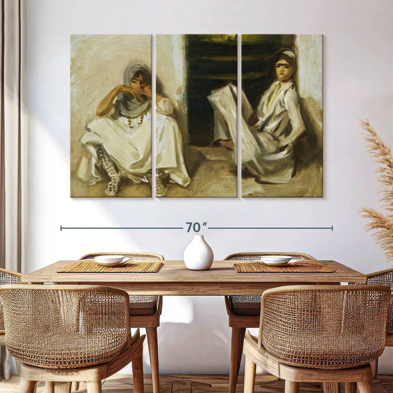 Leisha Two Arab Women 1905, 42" H x 65" W