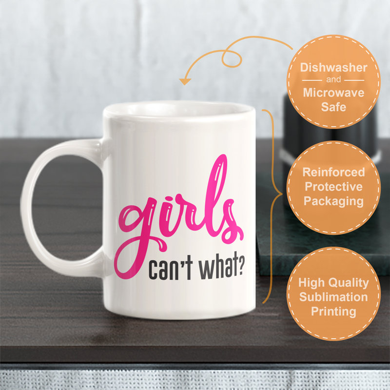 Dona Ceramic Coffee Mug, 11Oz