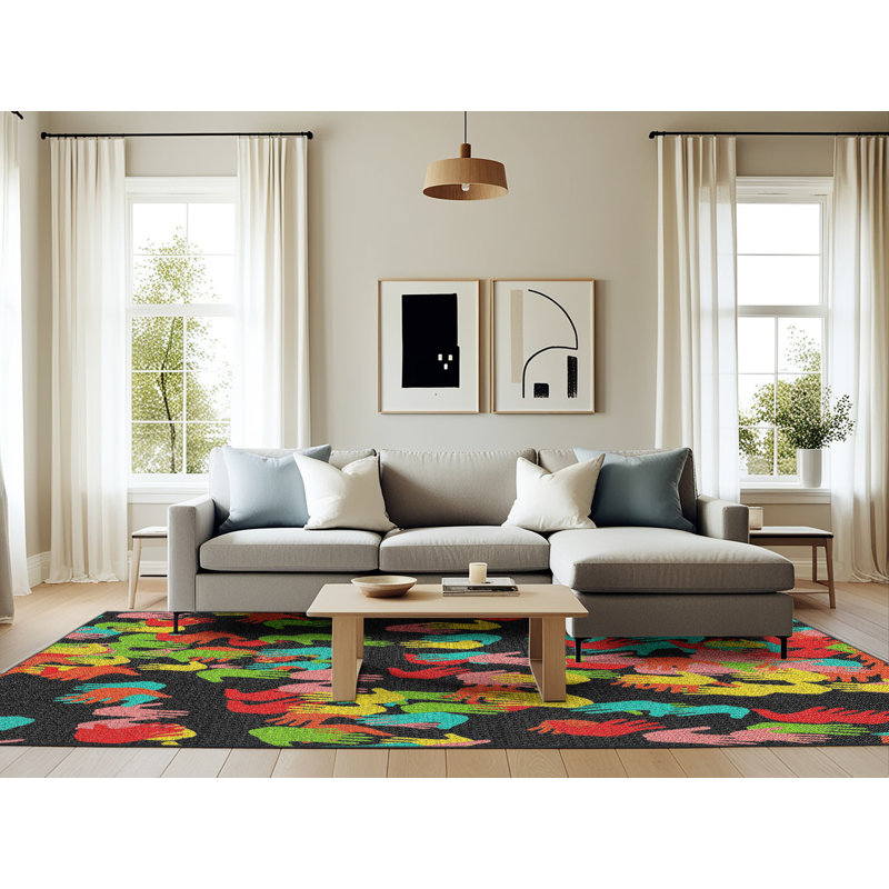 Indoor Rug, Rectangle 6' x 9'