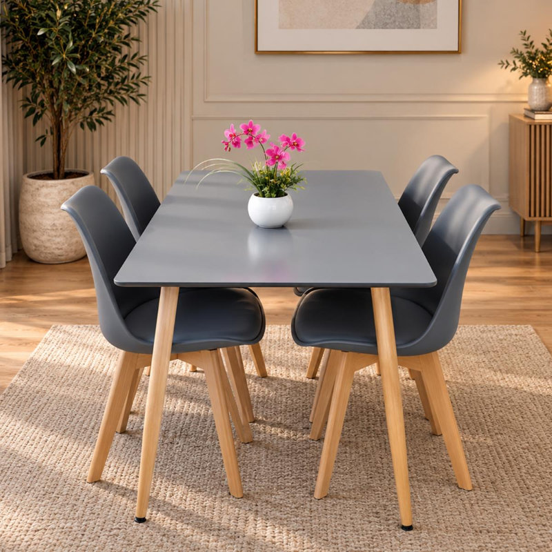 Zane 4 -Person Dining Set