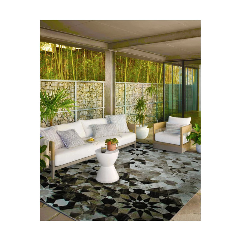 Star Woven Base Carpet And Washable Carpet, Runner 2'6" x 6'7"