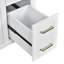 Meuble-lavabo moderne avec lavabo en céramique / portes / 5 tiroirs pour rangement / meuble-lavabo-113435707