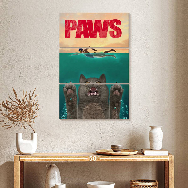 Ketti Paws I, 38" H x 24" W