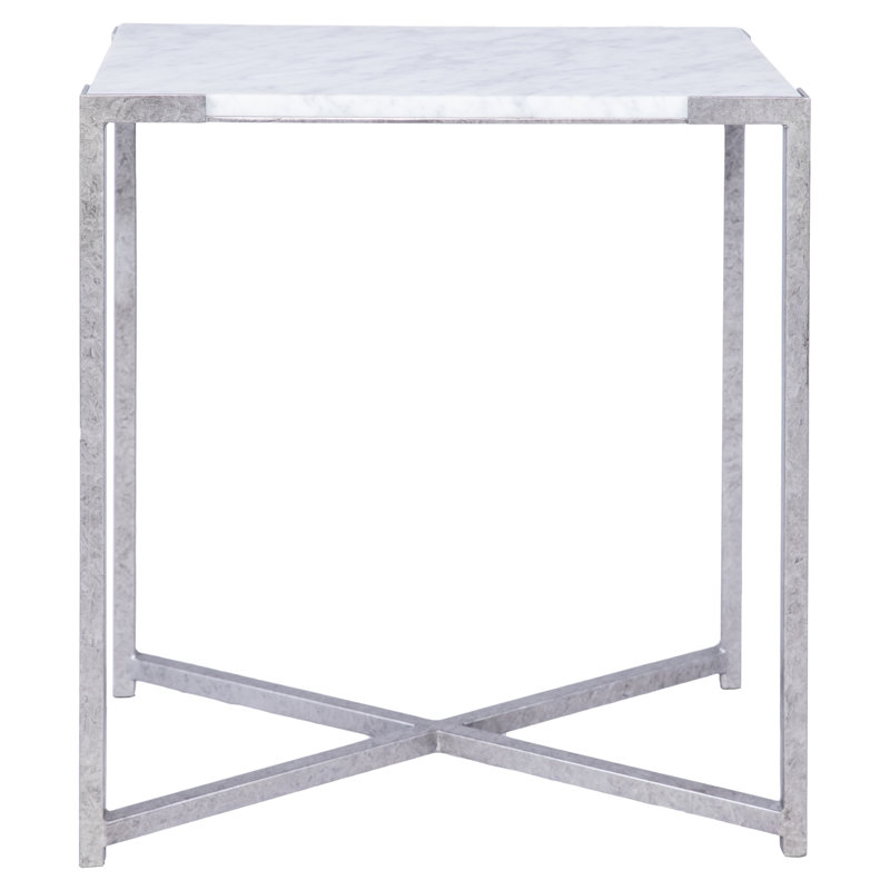 Table de bout Amelia, Argent royal