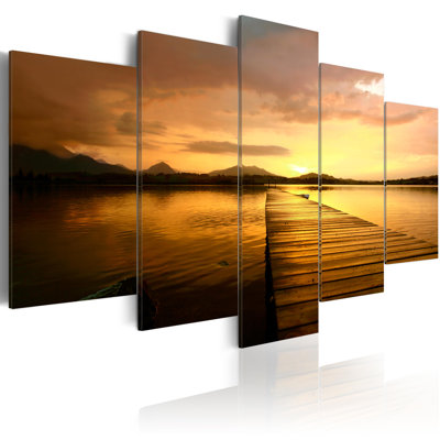 5 Piece No Frame Print on Canvas