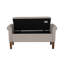 Banc de rangement rembourré-816528802