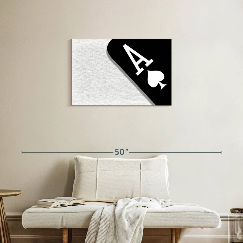 Senne Poker Cards, 20" H x 30" W