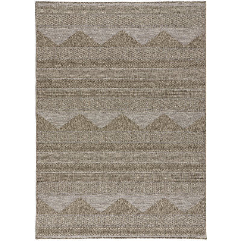 Jasmyn Abstract Flatweave Indoor / Outdoor Area Rug, Rectangle 152 x 230cm