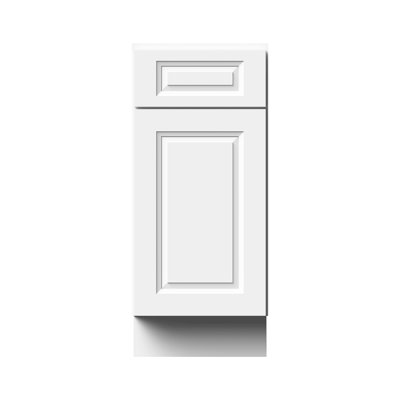 Armoire de cuisine standard l 15 po x P 24 po x H 34,5 po prête à assembler Casainc