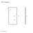 Voltaire 24 X 58 Frameless Pivot 3/8 In. (10Mm) Ultra Clear Tempered Glass Tub Door With Hardware-109660367
