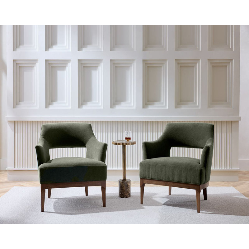 Laurette Chair Pine Performance Chenille