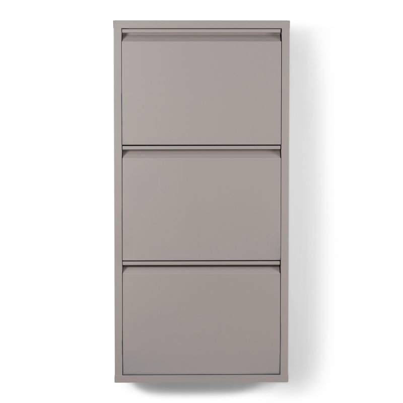 Billy 6 Pair Stackable Shoe Storage Cabinet